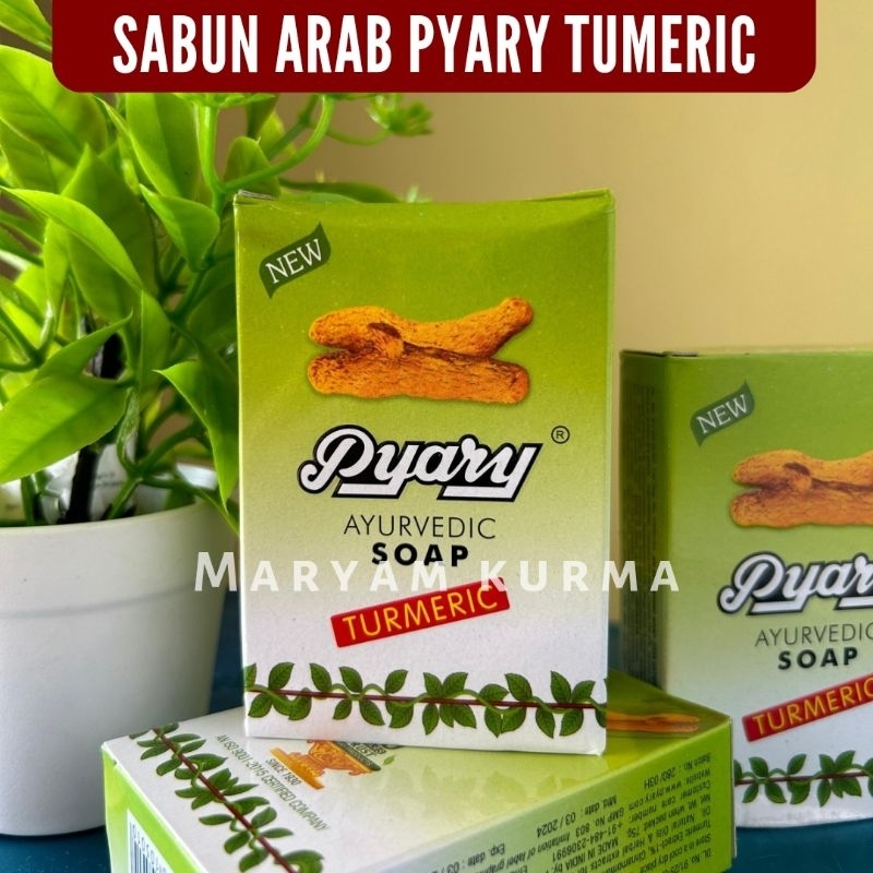 SABUN ARAB BPOM TURMERIC PYARY ORIGINAL MEDAN