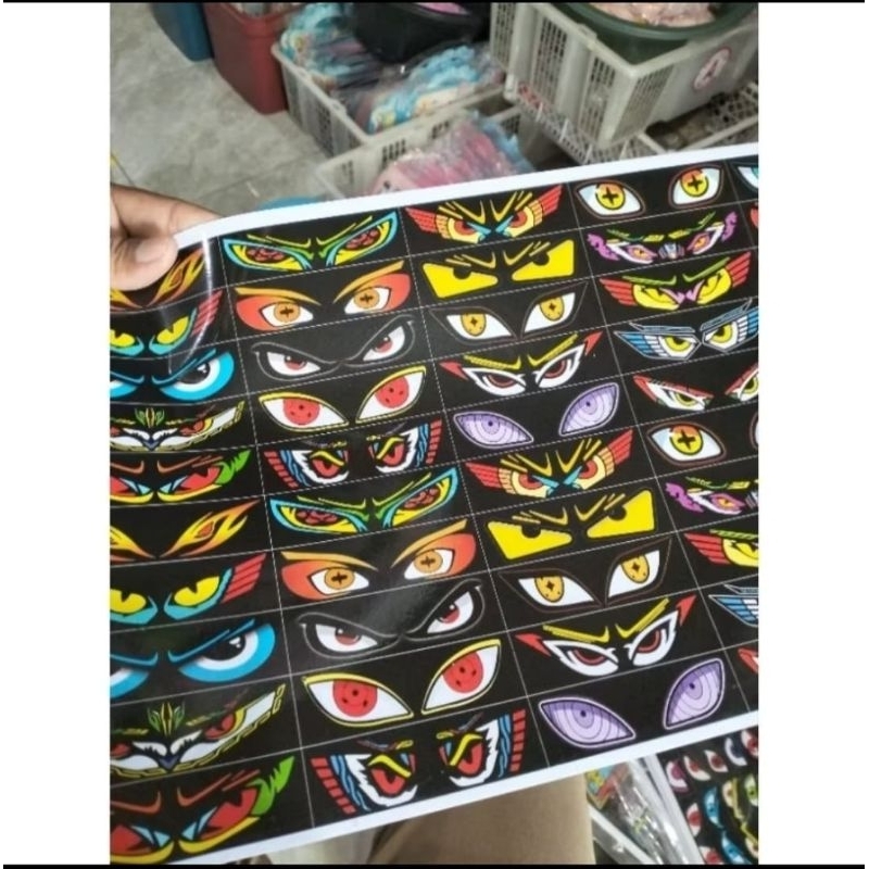 

stiker sound viral mata 50pcs