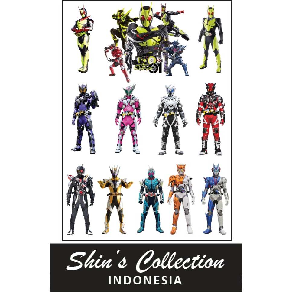 

Sticker stiker Kamen rider Zero One 1 pc