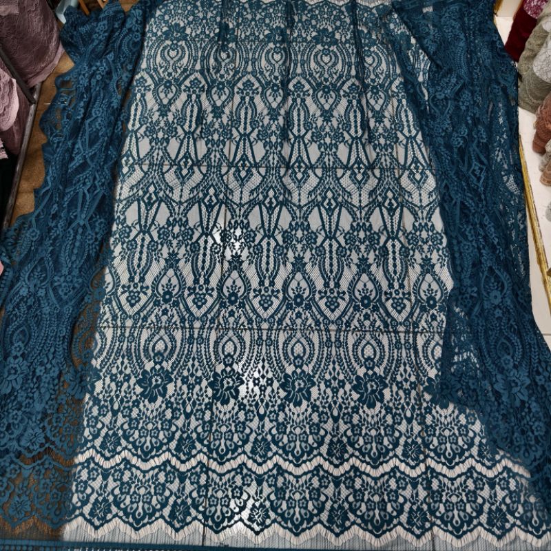 D3v Brokat semi francis fatmawati premium lace france premium semi prancis premium mewah elegan