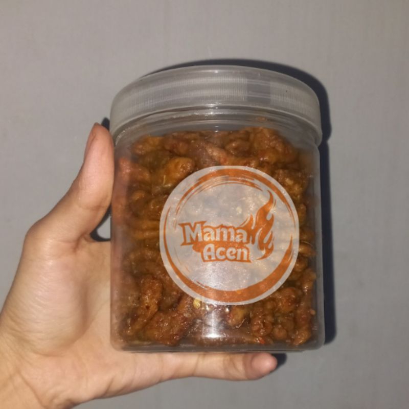 

Usus Crispy Toples Mama Acen - Cemilan Pedes - Keripik