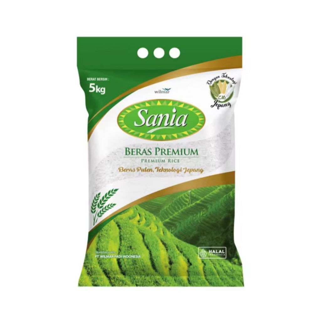 

Beras Premium Sania Wilmar 5kg