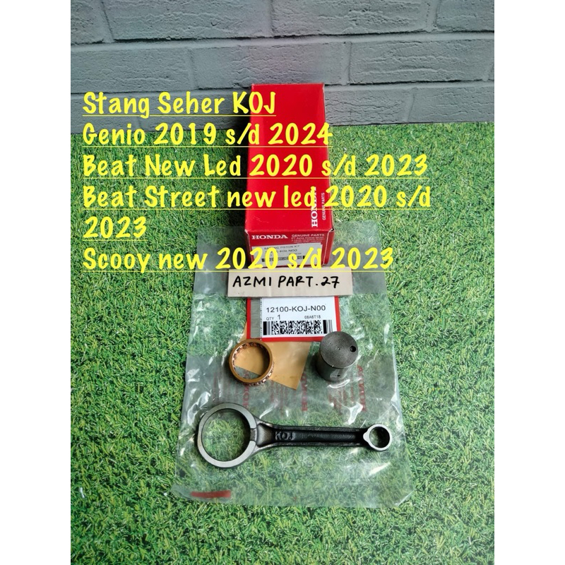 Stang seher KOJ Honda Beat new LED/Beat street new LED/Genio Ori lokal