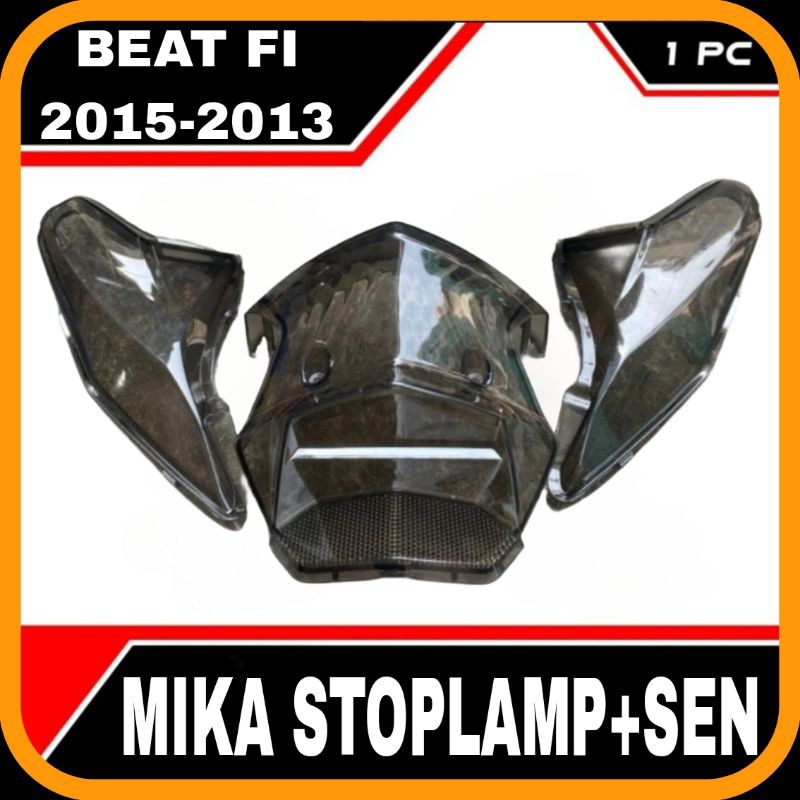 Mika Stoplamp Smoke Lampu Belakang untuk Honda Beat FI 2013-2015