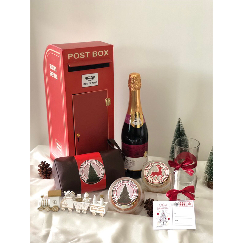 

CHRISTMAS HAMPERS NATAL POSTBOX PREMIUM HARDBOX