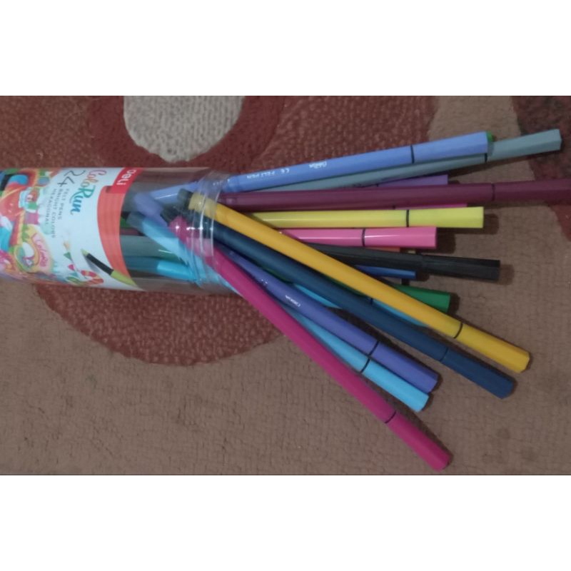 

DELI FELT PEN/ SPIDOL 24 WARNA