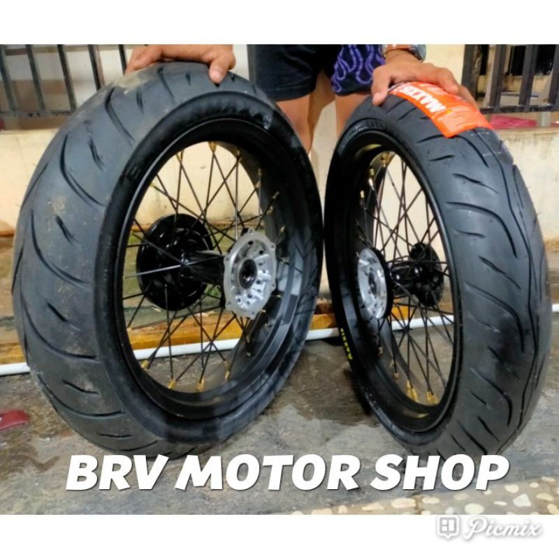 Velg Supermoto Honda Crf250.  Velg Crf250 ukuran 300+350-17