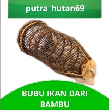 BUBU IKAN DARI BAMBU ASLI