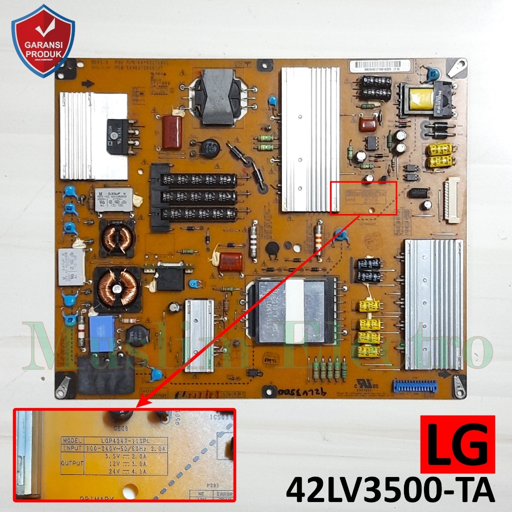 PSU LED TV LG 42LV3500-TA 42LV3500