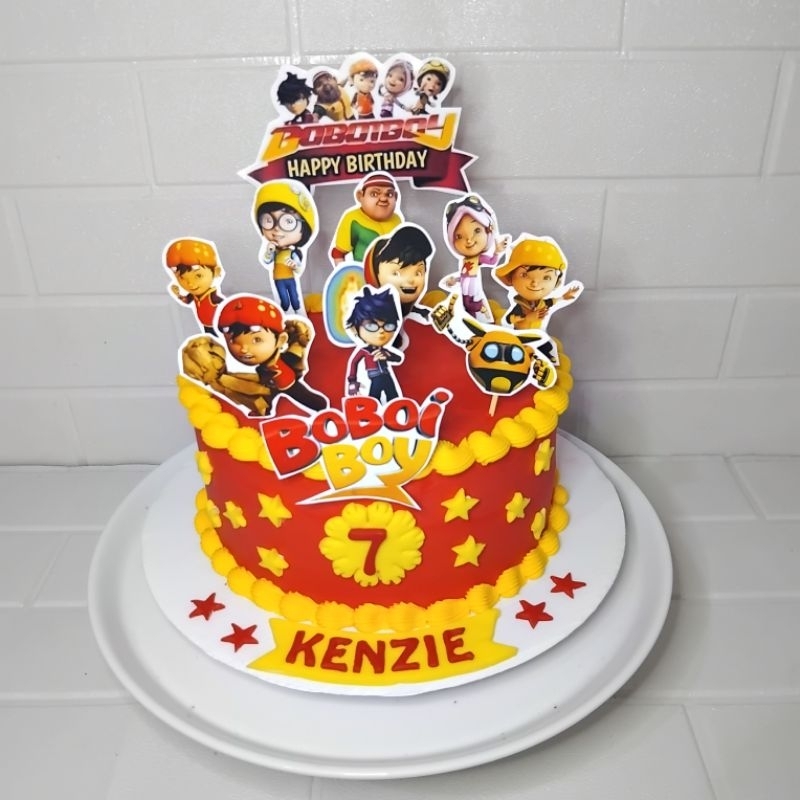 kue ulang tahun boboiboy cake ultah karakter anak birthday cake