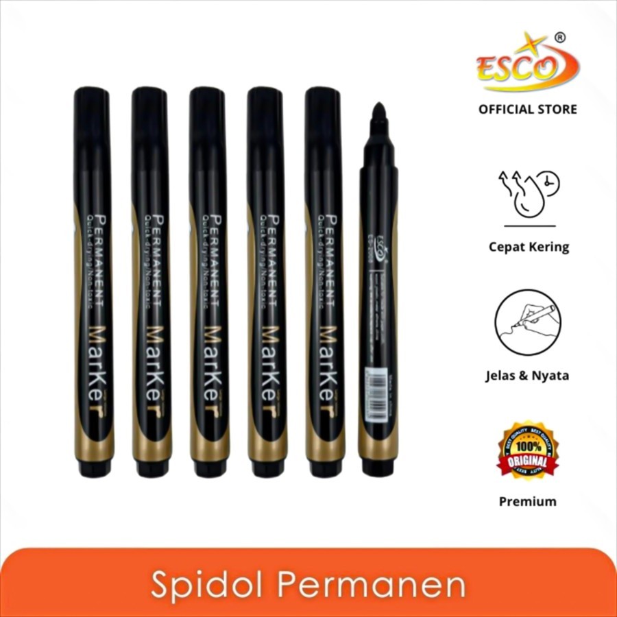 

Spidol Marker Esco ES-2008 Permanent