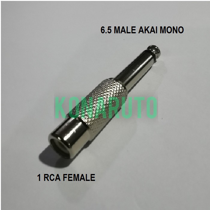 converter 6.5 male AKAI MONO to RCA female