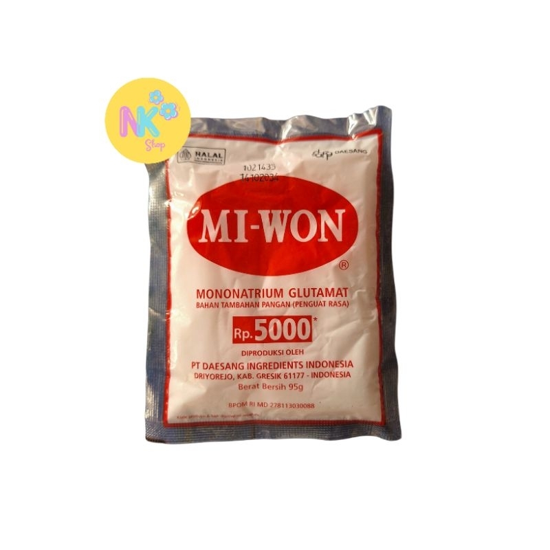 

MI-WON Penyedap Rasa 95gr