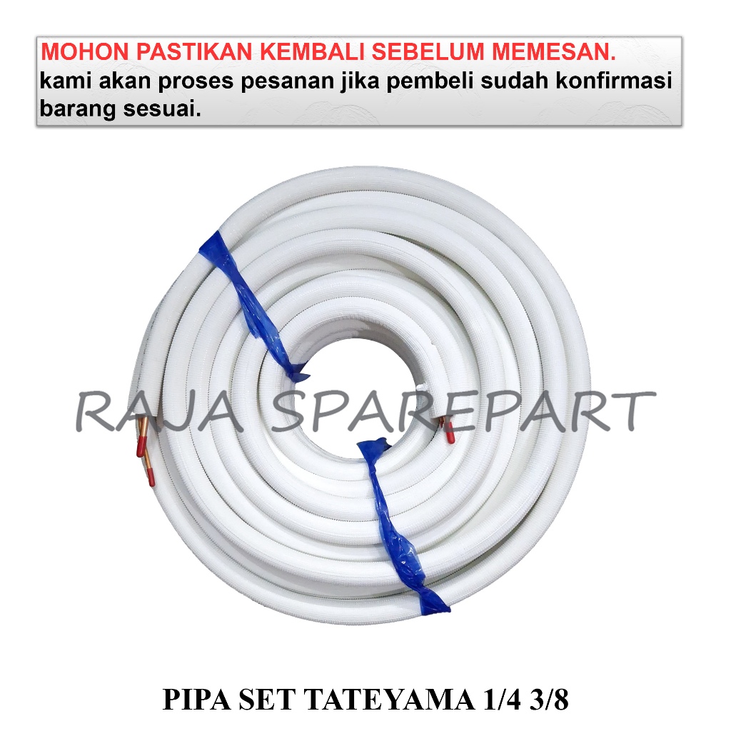 PST1 PIPA TATEYAMA / PIPA AC / PIPA SET TATEYAMA 1/4 3/8 (HARGA PER ROLL)