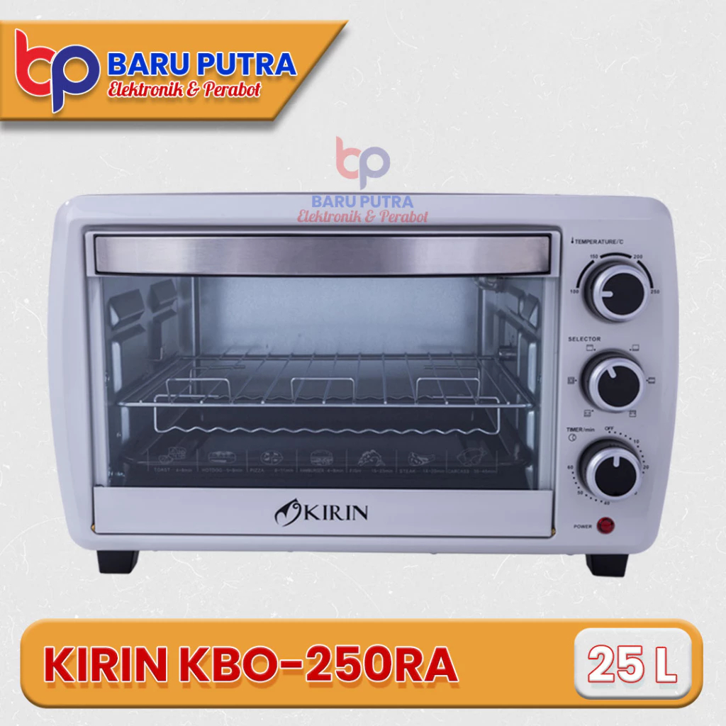 OVEN / TOASTER KIRIN KBO-250RA / KBO 250RA [25 Liter / 500WATT ]