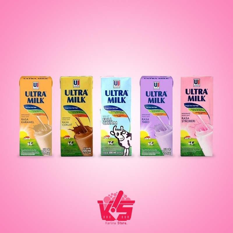 

Ultra Milk 200 ml 1 Dus (Sisi 24pcs)