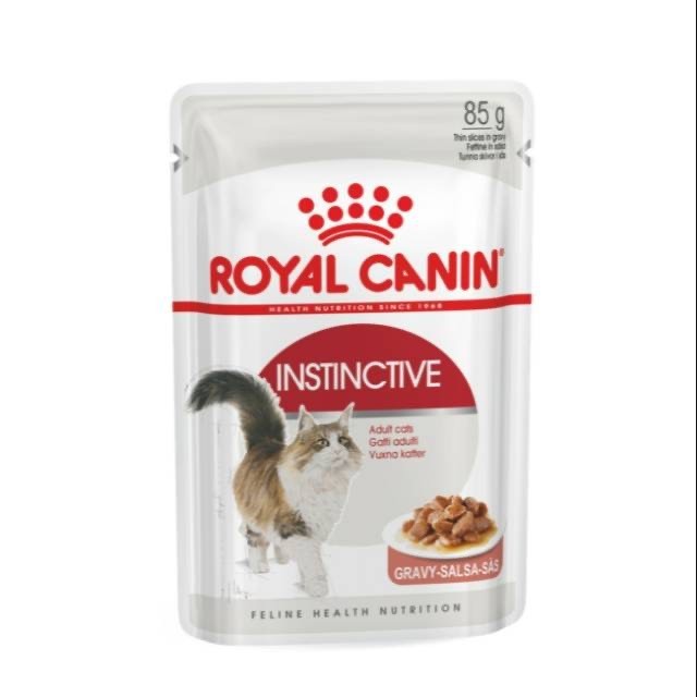 ROYAL CANIN POUCH INSTICTIVE //WET FOOD