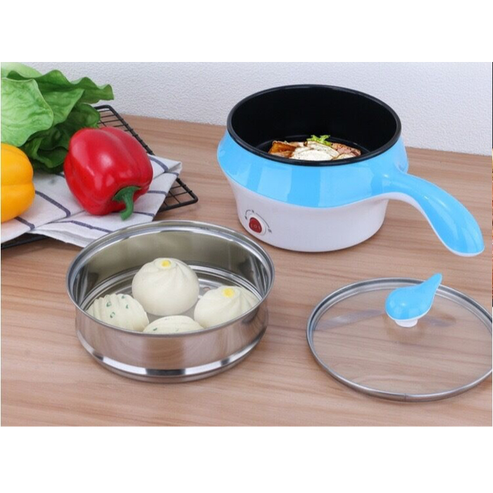 Multifunctional electric fry pan Panci Listrik lapisan keramik