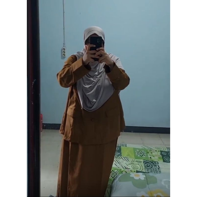 Seragam Pemda PNS Khaki Super Jumbo