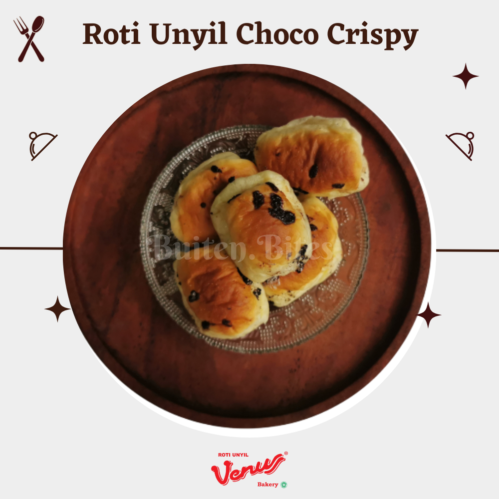 

BuitenBites / Roti unyil venus choco crispy enak dan manis kue lembut cocok untuk pesta dan jamuan