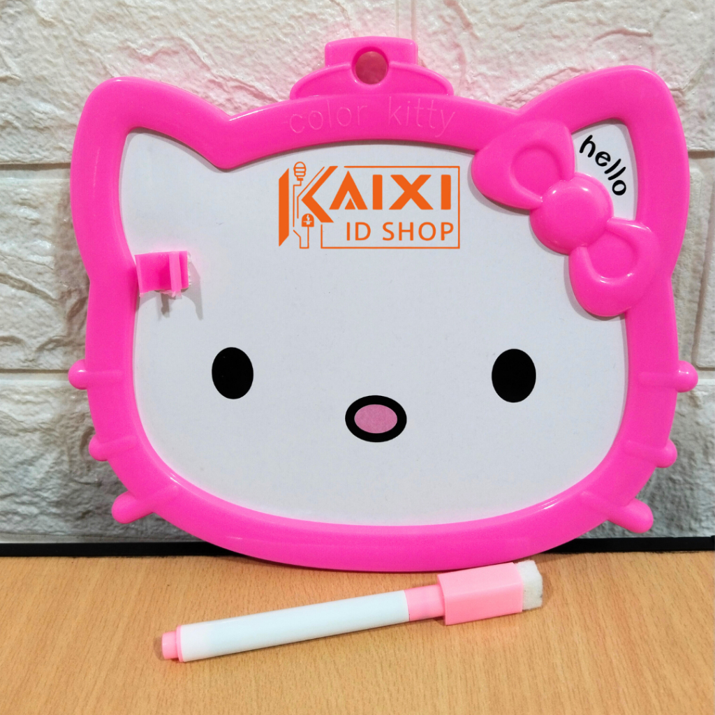 

Papan Belajar Tulis Anak Hellokitty Karakter | Papan Tulis + Spidol + Penghapus