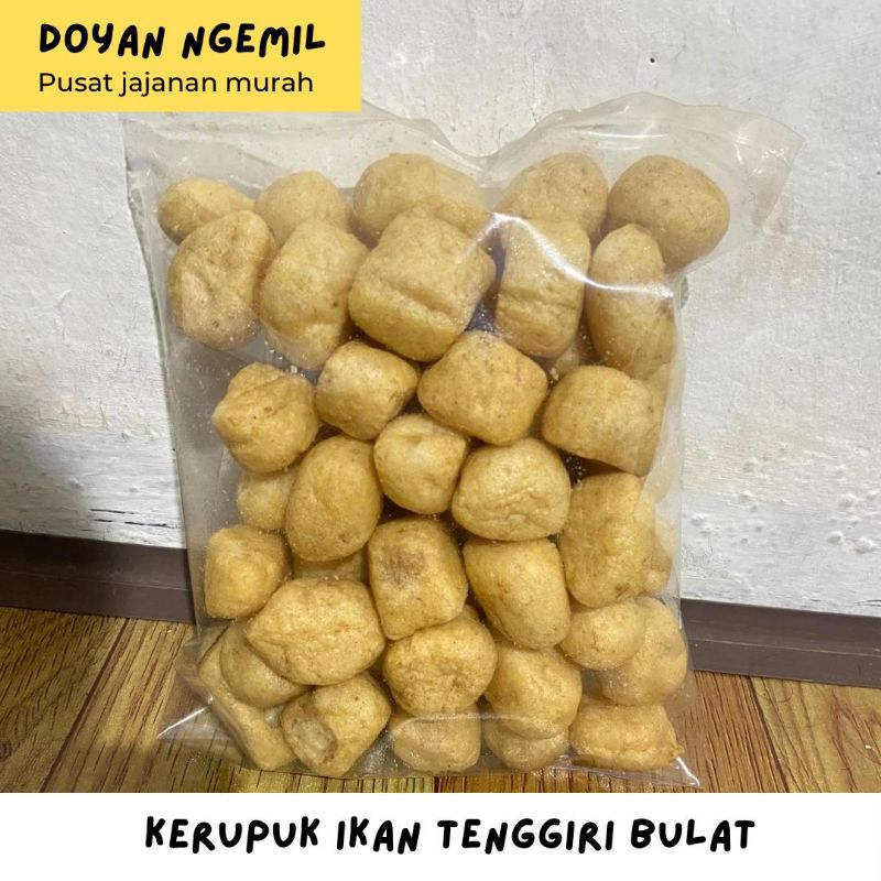 

Krupuk Baso Ikan 150 gr (Gurih, Renyah, Murah, Enak)