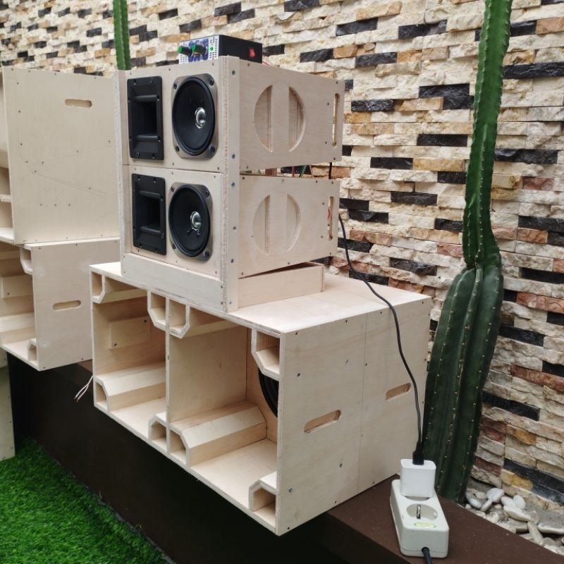 Box speaker line array 4 inch