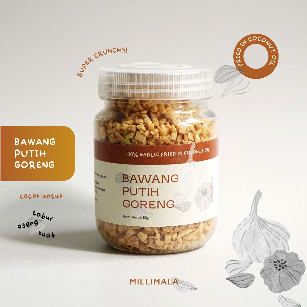 

Bawang Putih Goreng Premium by Millimala