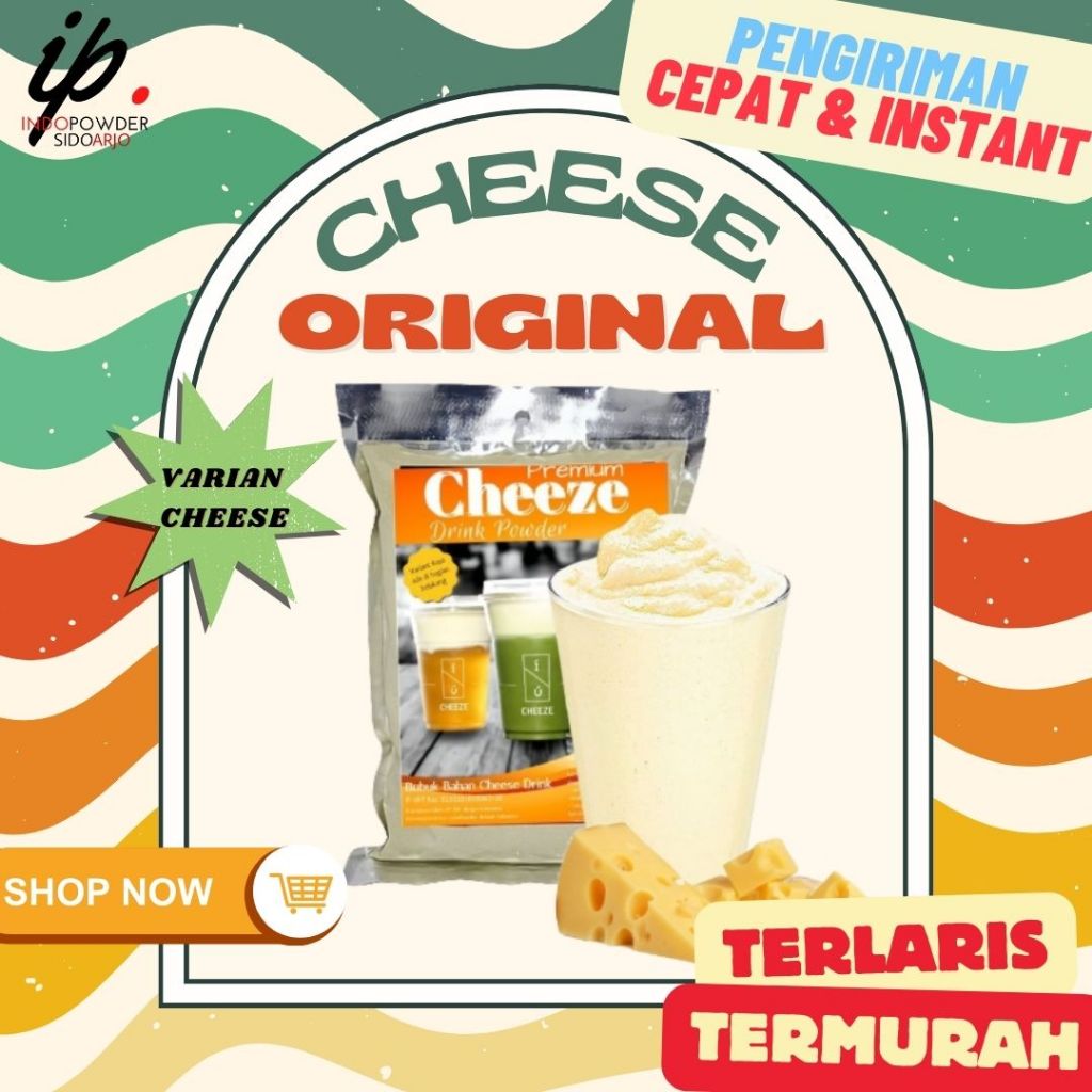 

Bubuk CHEESE ORIGINAL 1Kg / CHEESE ORIGINAL Powder / INDOPOWDER / BOOSTER
