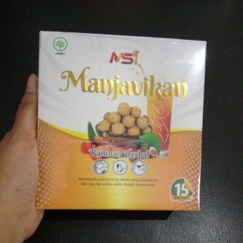 

Manjavikan jamu herbal original 2Box Bpom