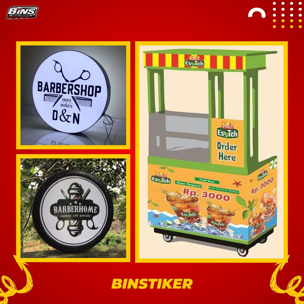 

STIKER ROMBONG DAGANG LANGSUNG CETAK DESAIN SESUAI PRODUK YANG DIMILIKI-STICKER ROMBONG NEON BOX