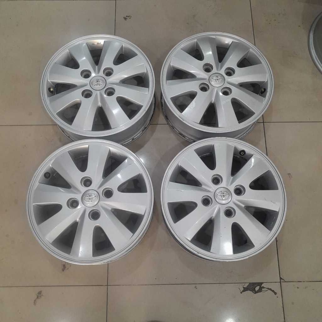 velg mobil bekas ori avanza veloz ring 15 lebar 5,5 et45 pcd 4x114