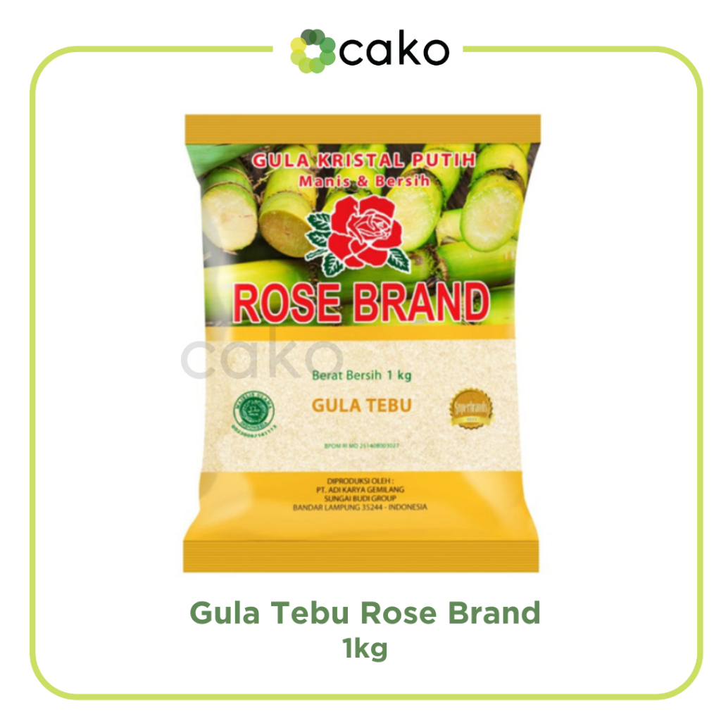 

Gula Tebu Kristal Rose Brand 1kg
