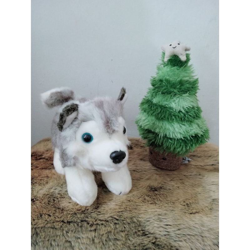 Boneka srigala Husky