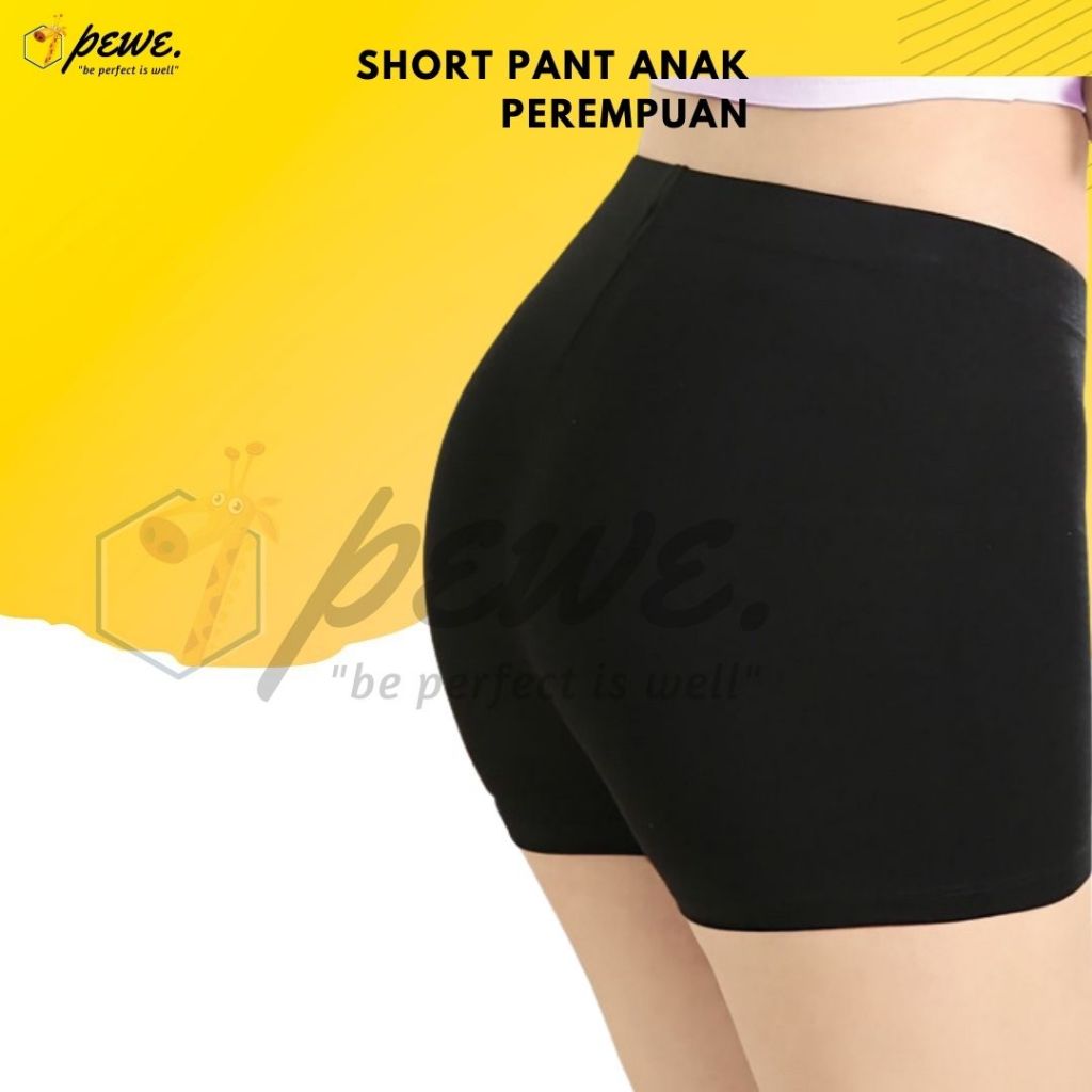 6 PCS PEWE Short Pant Anak Perempuan /Daleman Short Anak/ Legging Pendek Anak Perempuan Dan Remaja