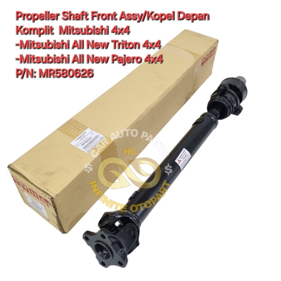 PROPELLER SHAFT DEPAN KOPEL DEPAN ASSY ALL NEW TRITON ALL NEW PAJERO 4x4 MR580626