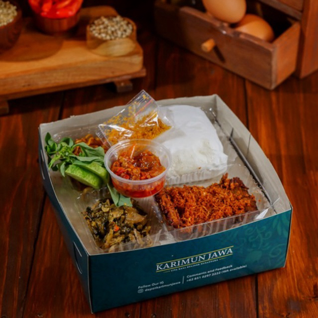 

PAKET NASI BOX - EMPAL (PRE- ORDER)