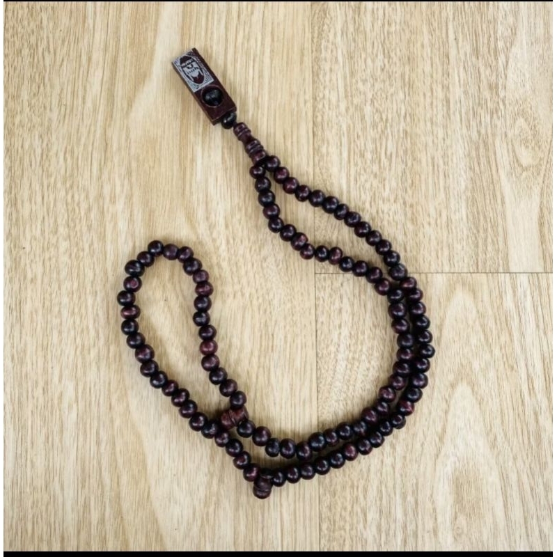 Tasbih kayu asli tasbih hitam tasbih 99 tasbih panjang tasbih kayu tasbih kaokah tasbih cendana