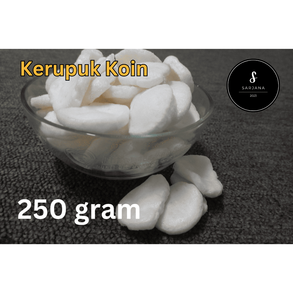 

Kerupuk Ikan Koin 250 gram