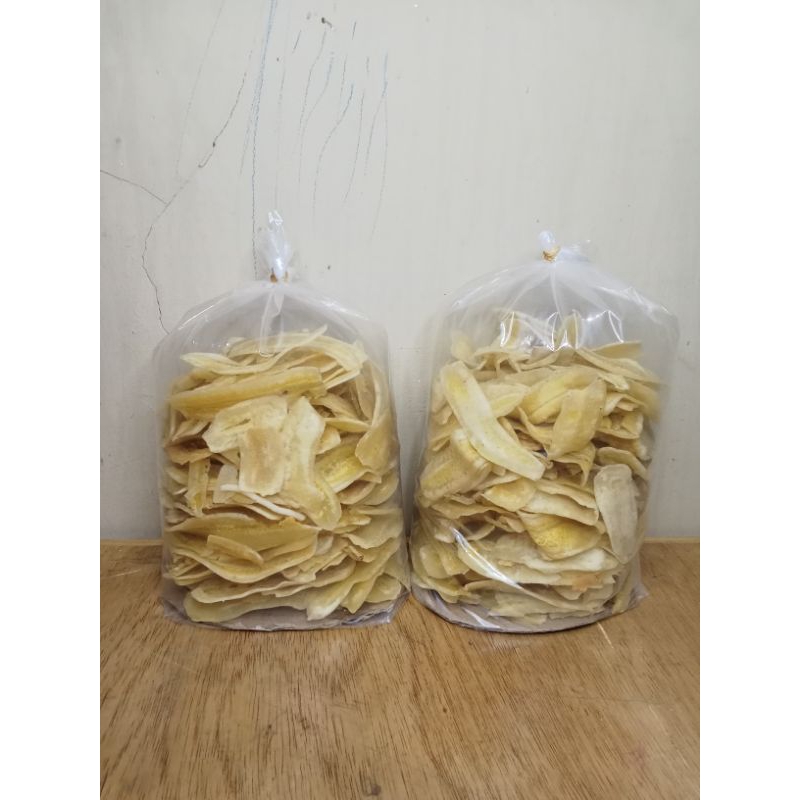 

kripik pisang kepok gurih asin 500 gr rasa gurih renyah
