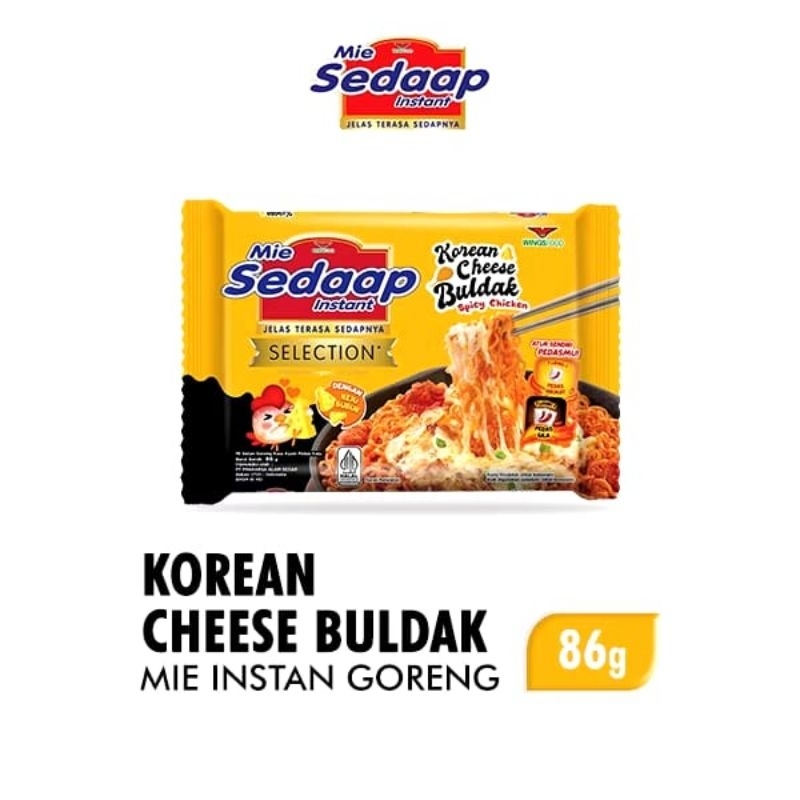 

Paket Mie Sedaap Selection + Chef isi 8 Pcs