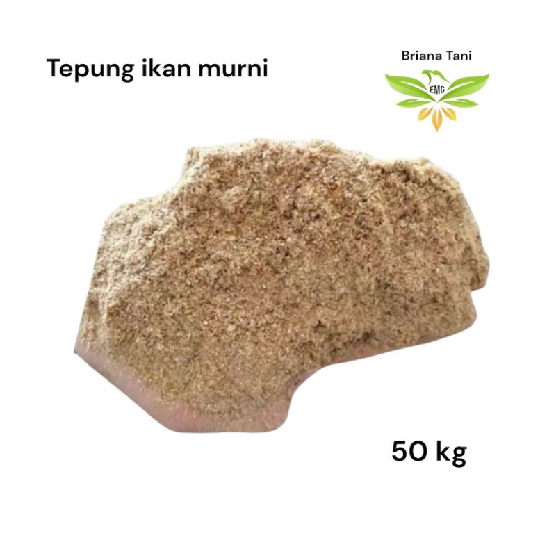 ￼Karungan Tepung Ikan 50kg Untuk Campuran Pakan Ternak