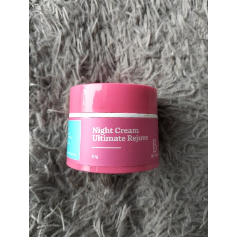 [PRELOVED]NIGHT CREAM ULTIMATE REJUVE BG SKIN KRIM MALAM FLEK BG SKIN