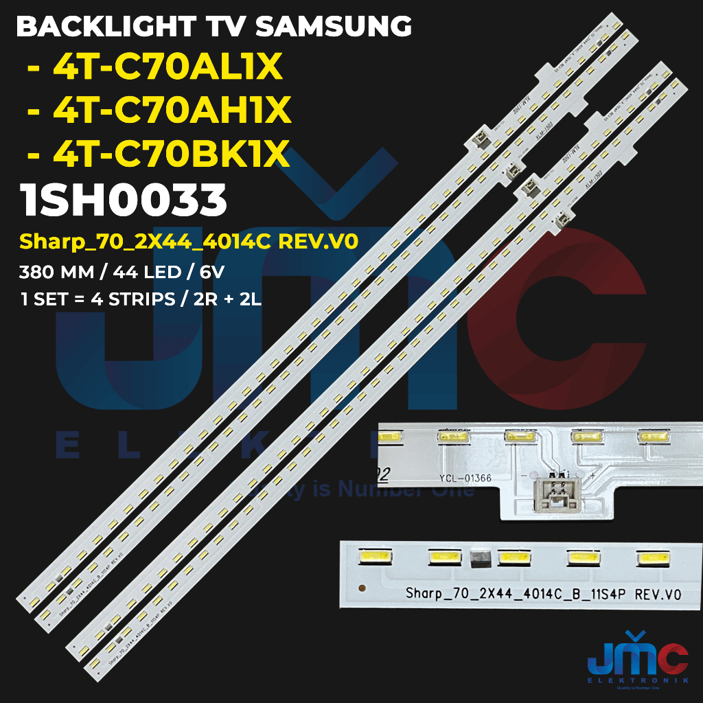 Backlight TV SHARP 70 Inch 4T-C70AL1X 4T-C70AH1X 4T-C70BK1X