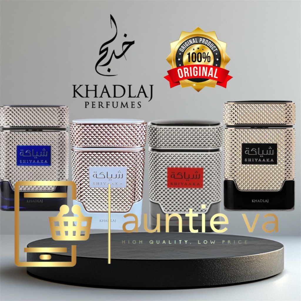 Khadlaj Shiyaaka Snow Shadow Parfume Arab Perfume Dubai Perfume Asli ORIGINAL 100%