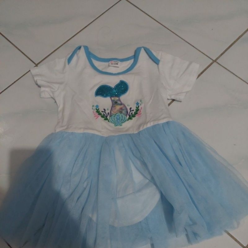 preloved dress mermaid baby