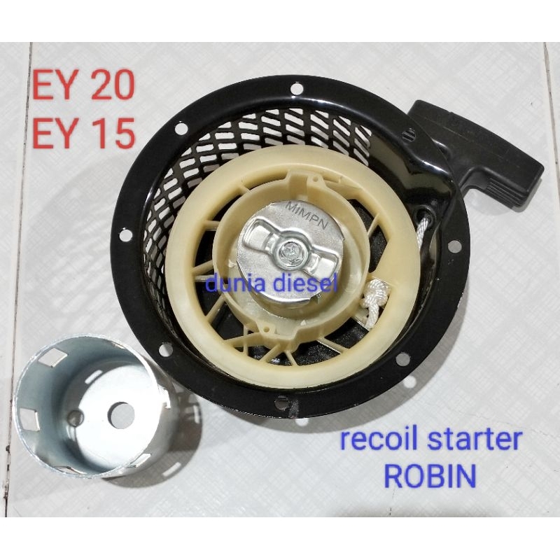 engkol mesin robin ey 20 ey 15 recoil starter mesin gerak machine robin 5hp robin 3,5hp tarikan engk