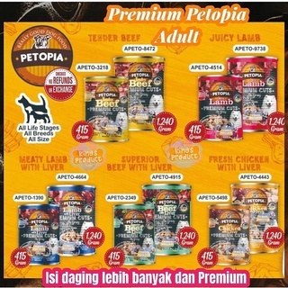 Makanan Anjing / Makanan Basah / Wet Food / Petopia Premium Puppy 415gr