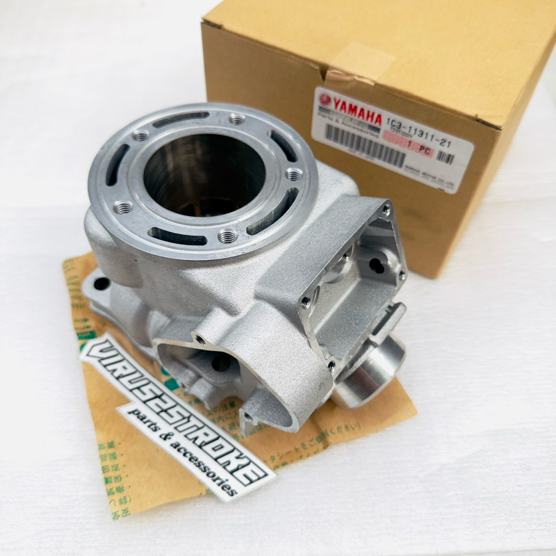 Cylinder Blok Buring Yamaha YZ125 YZ 125 Original YGP Japan 1C3-11311-21