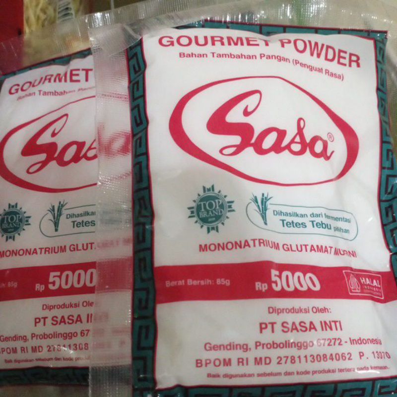 

Sasa bahan tambahan pangan
